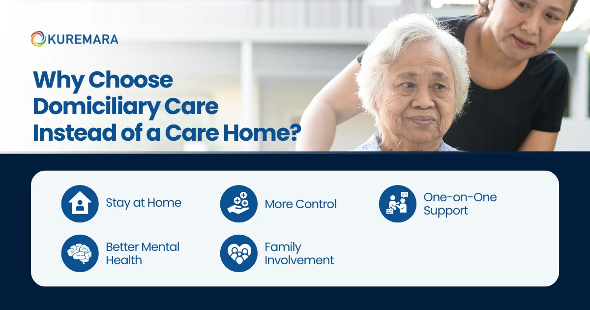 Why Choose Domiciliary Care Instead of a Care Home