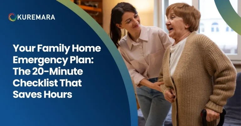 Your Family Home Emergency Plan: The 20-Minute Checklist That Saves Hours