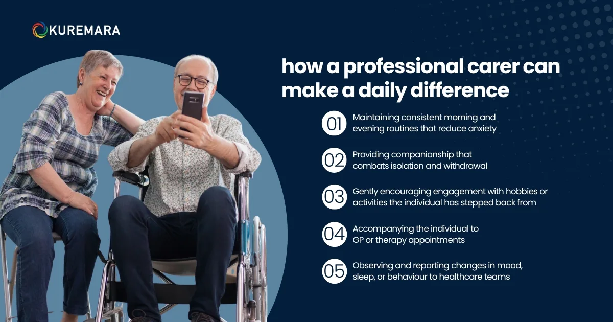 How professional home carers can make difference